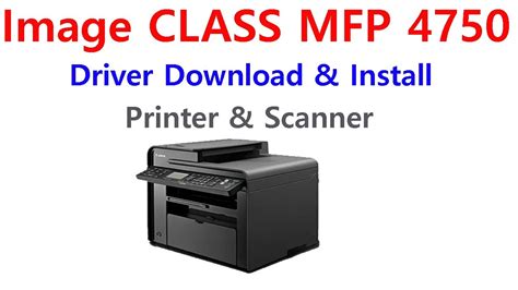 Canon i-SENSYS MF4750 Printer Driver: Installation and Troubleshooting Guide